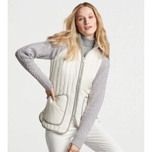 Peter Millar Pippin Hybrid Travel Jacket Small Quilted Wool Yak Cashmere